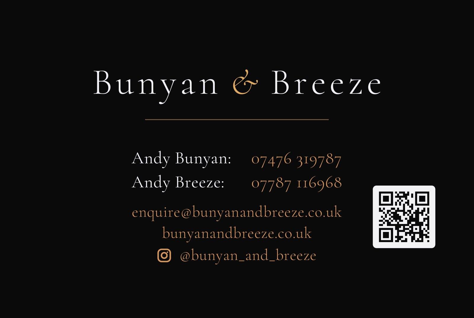 Bunyan & Breeze business card, reverse